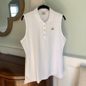 Masters Women’s Sleeveless Golf Polo Sz L